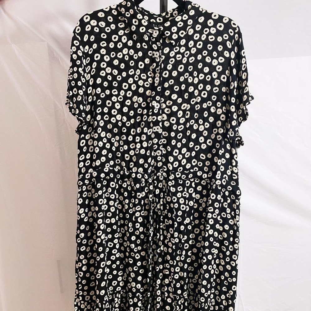 Eloquii Printed Shirtdress